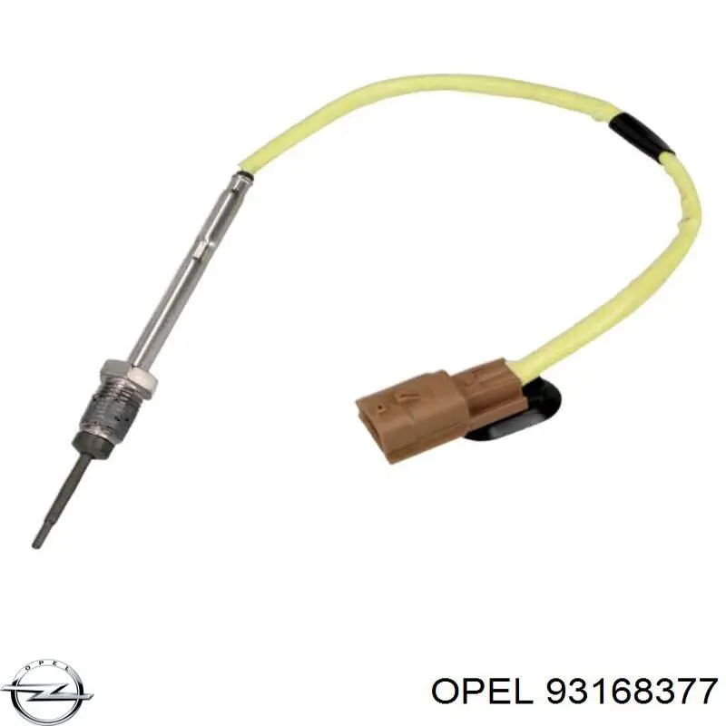 93168377 Opel sensor de temperatura dos gases de escape (ge, antes de turbina)