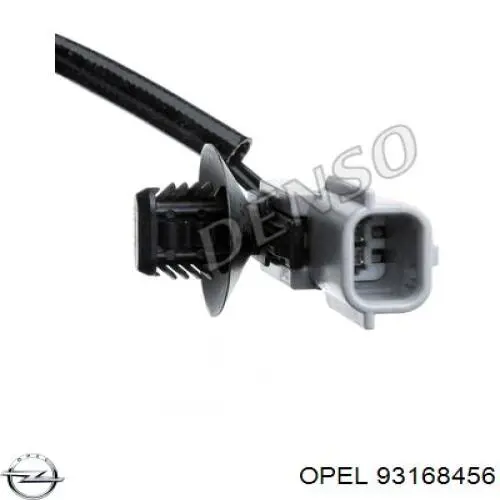 93168456 Opel sensor de temperatura dos gases de escape (ge, até o catalisador)