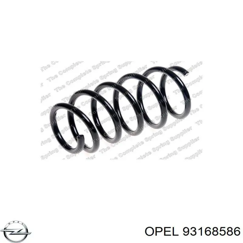 Купить 93168586 Opel Винтовая пружина подвеска