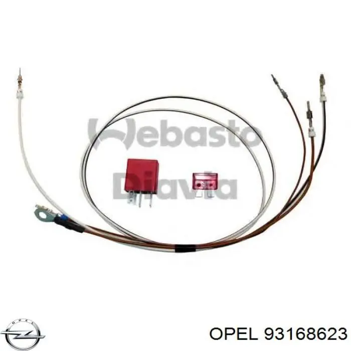 Компрессор системы кондиционирования Opel 93168623 цена, от 216.64 USD