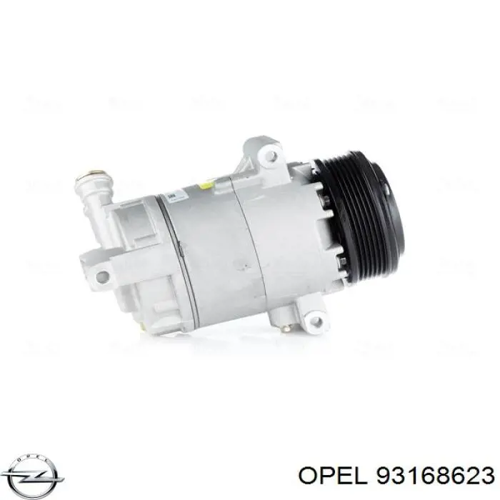 Купить 93168623 Opel Компрессор климатической установки