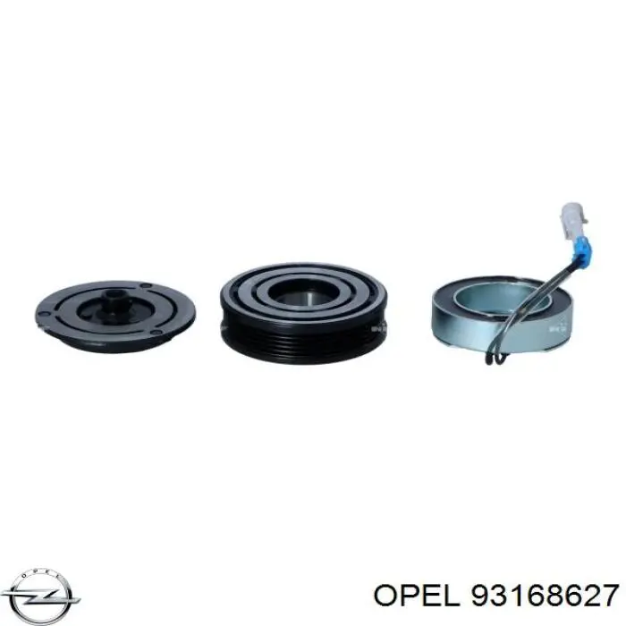 Компрессор системы кондиционирования Opel 93168627 цена, от 130.24 USD