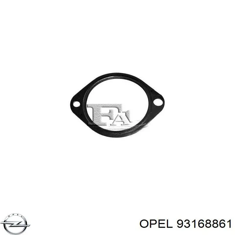 93168861 Opel vedante de turbina dos gases de escape, escape