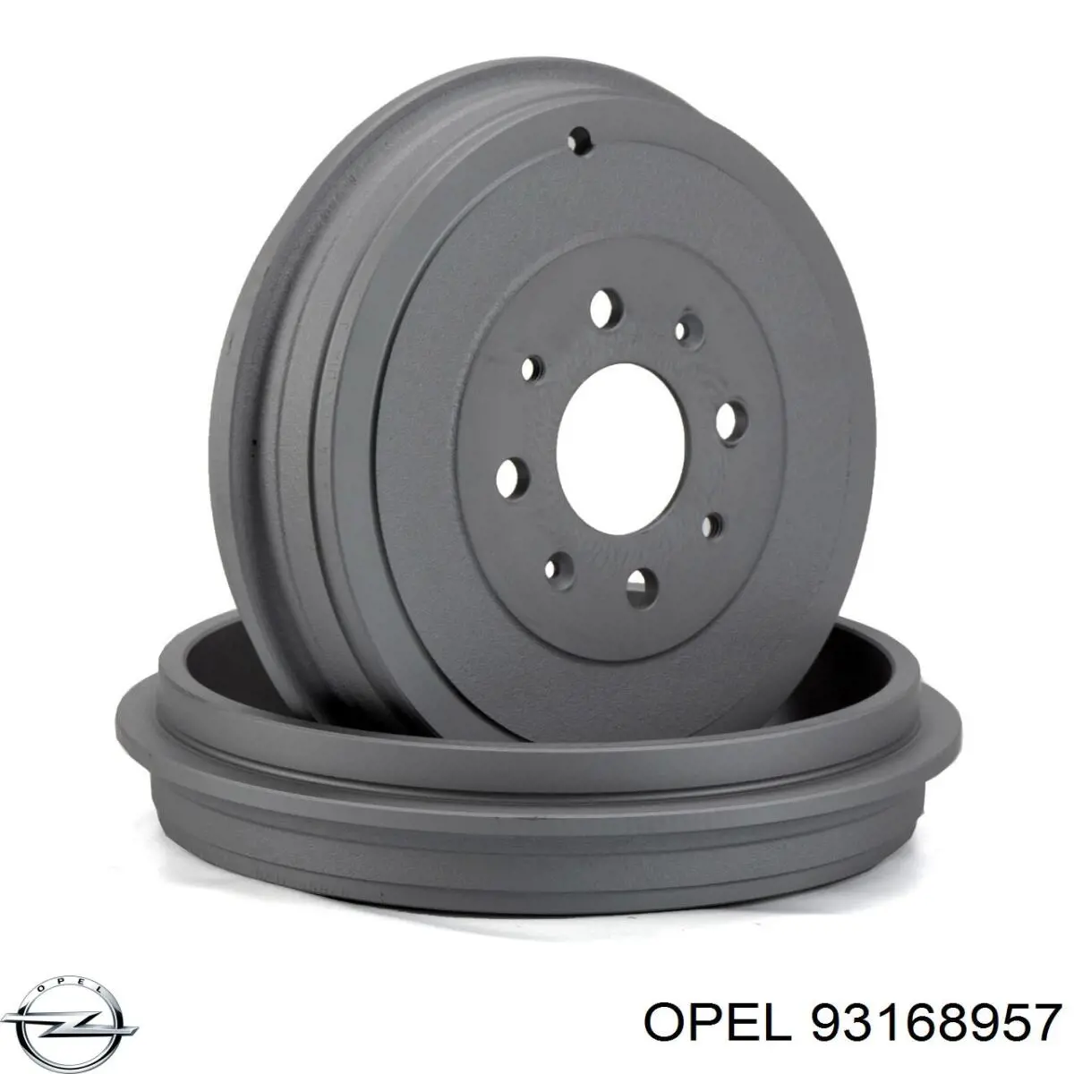 Купить 93168957 Opel Задние барабанные тормозные колодки
