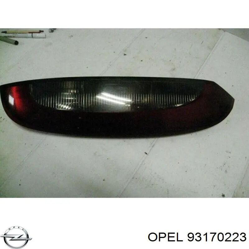 93170223 Opel lanterna traseira direita