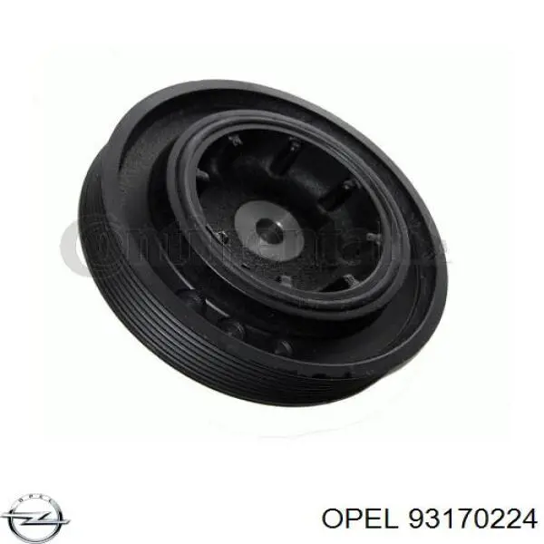 Купить 93170224 Opel Шкив-демпфер коленвала