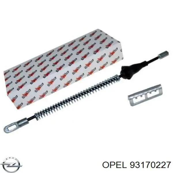 Задний трос ручника Opel 93170227 цена, от 3.82 USD