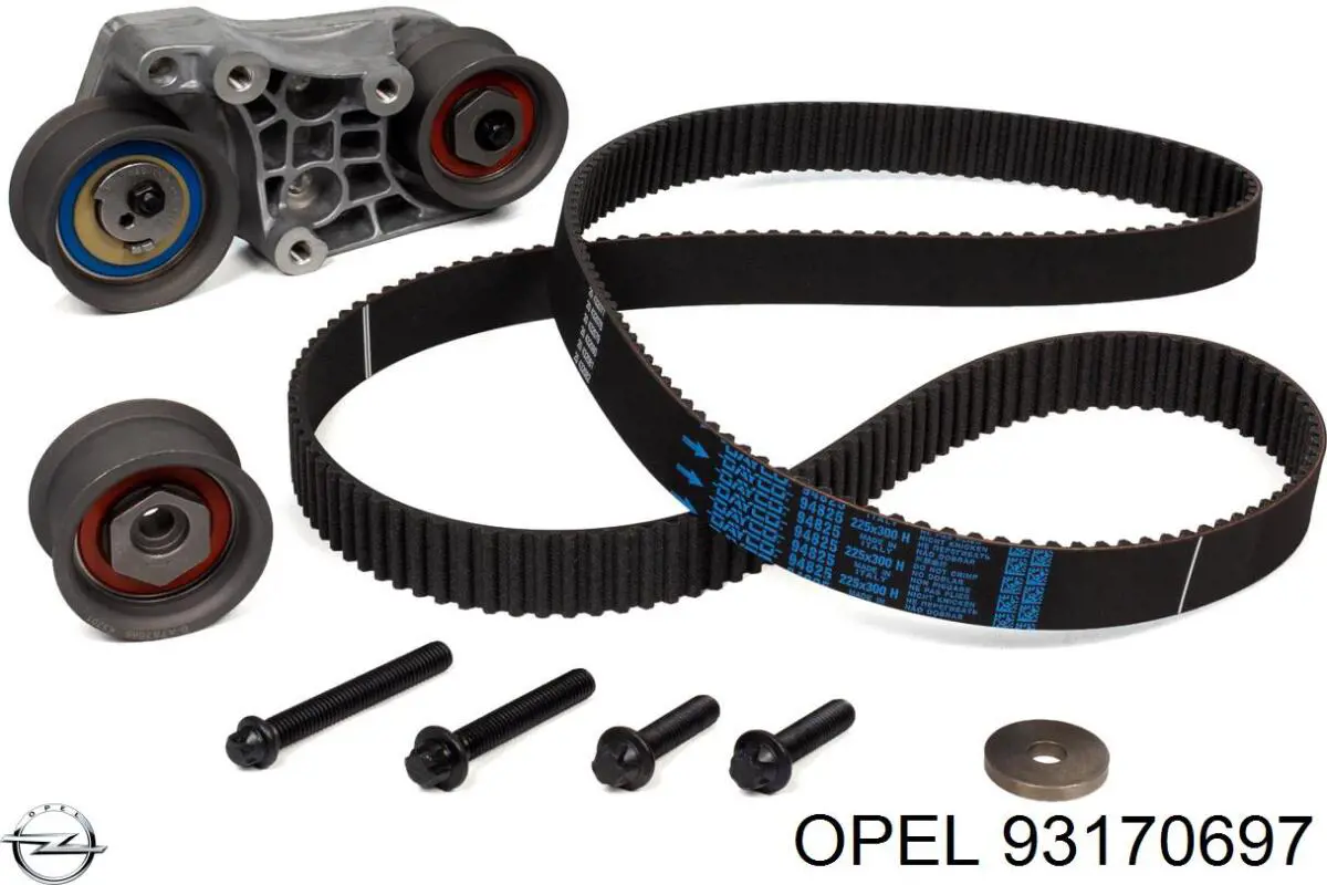 Помпа охлаждения Opel 93170697 цена, от 33.40 USD