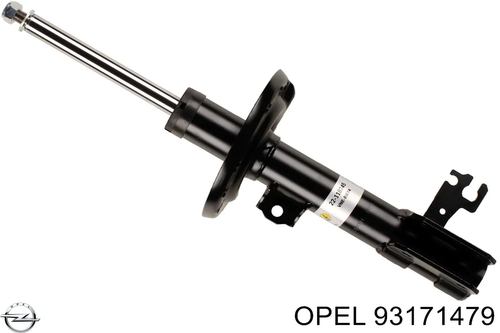93171479 Opel амортизатор передний правый