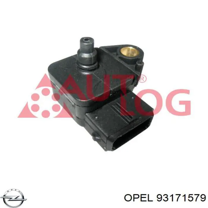 Датчик абсолютного давления в коллекторе Opel 93171579 цена, от 14.06 USD