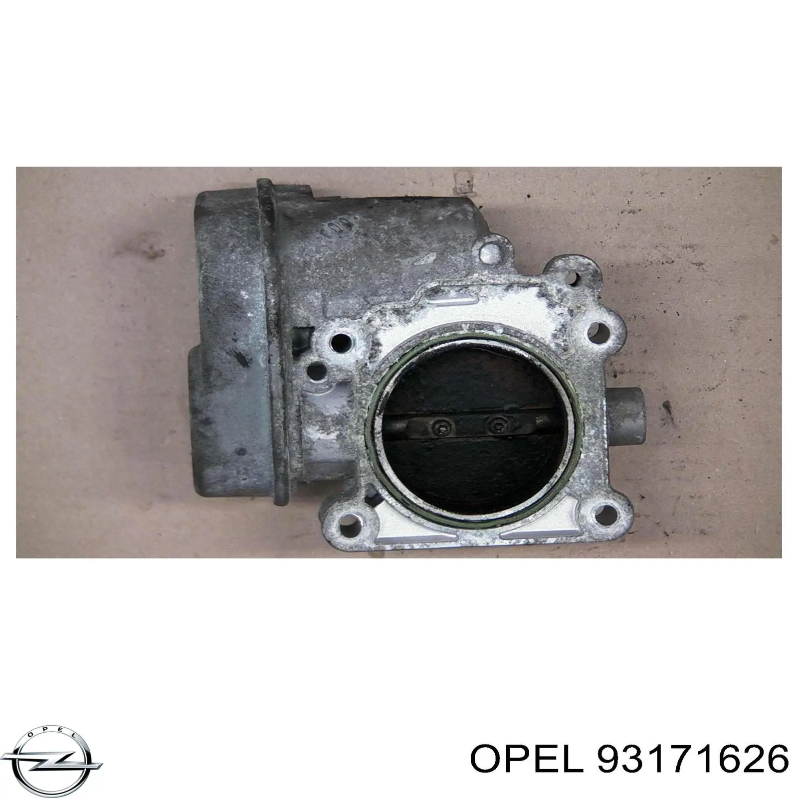 Дроссельная заслонка в сборе Opel 93171626 цена, от 33.75 USD