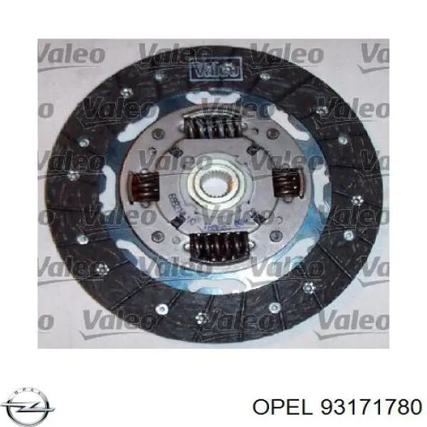 Комплект сцепления (3 части) Opel 93171780 цена, от 119.94 USD