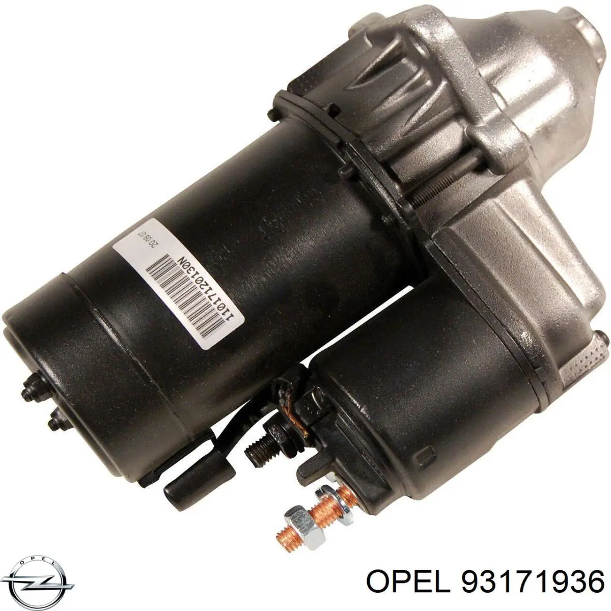 Стартер двигателя Opel 93171936