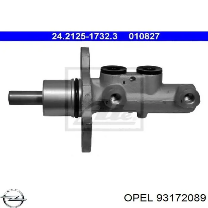 Главный тормозной цилиндр 93172089 Opel
