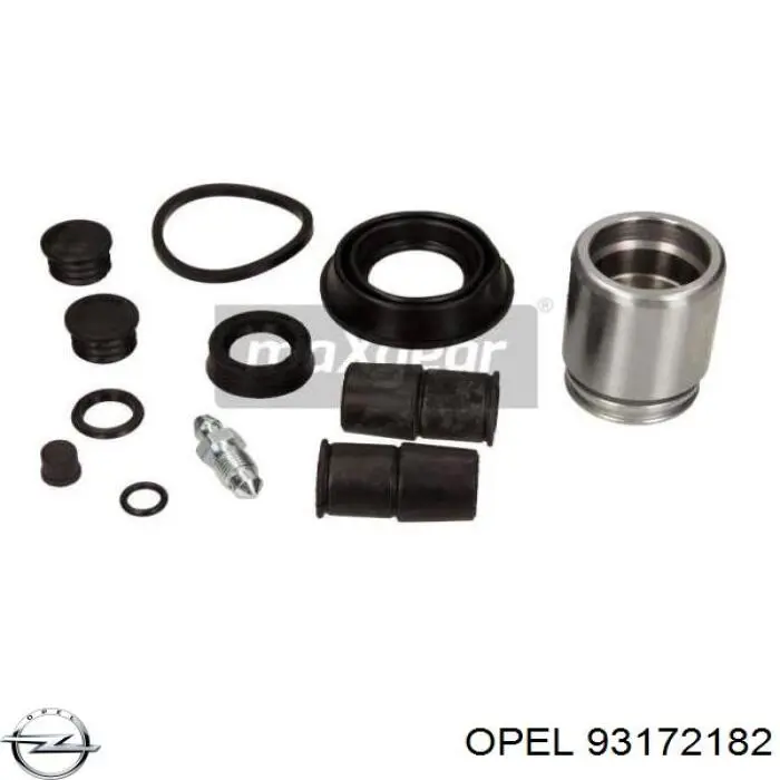 Купить 93172182 Opel Суппорт задний левый