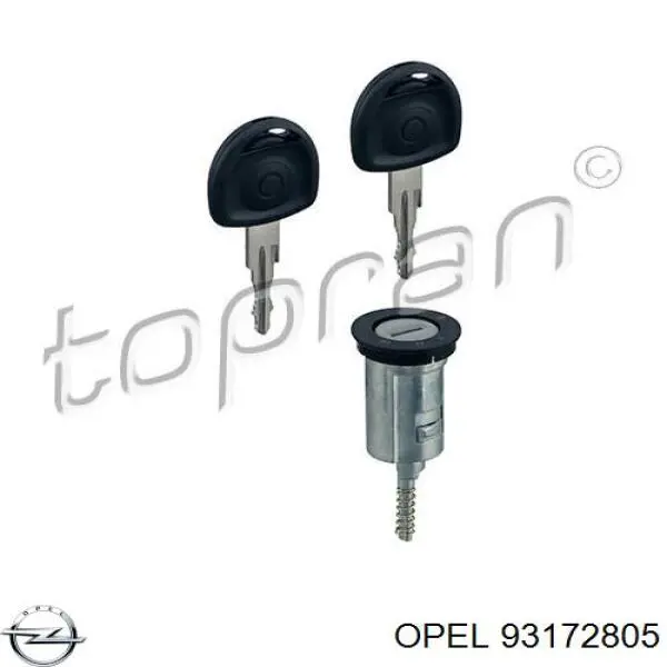 Купить 93172805 Opel Личинка замка зажигания