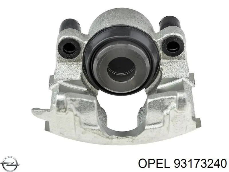 Суппорт тормозной передний правый 93173240 Opel