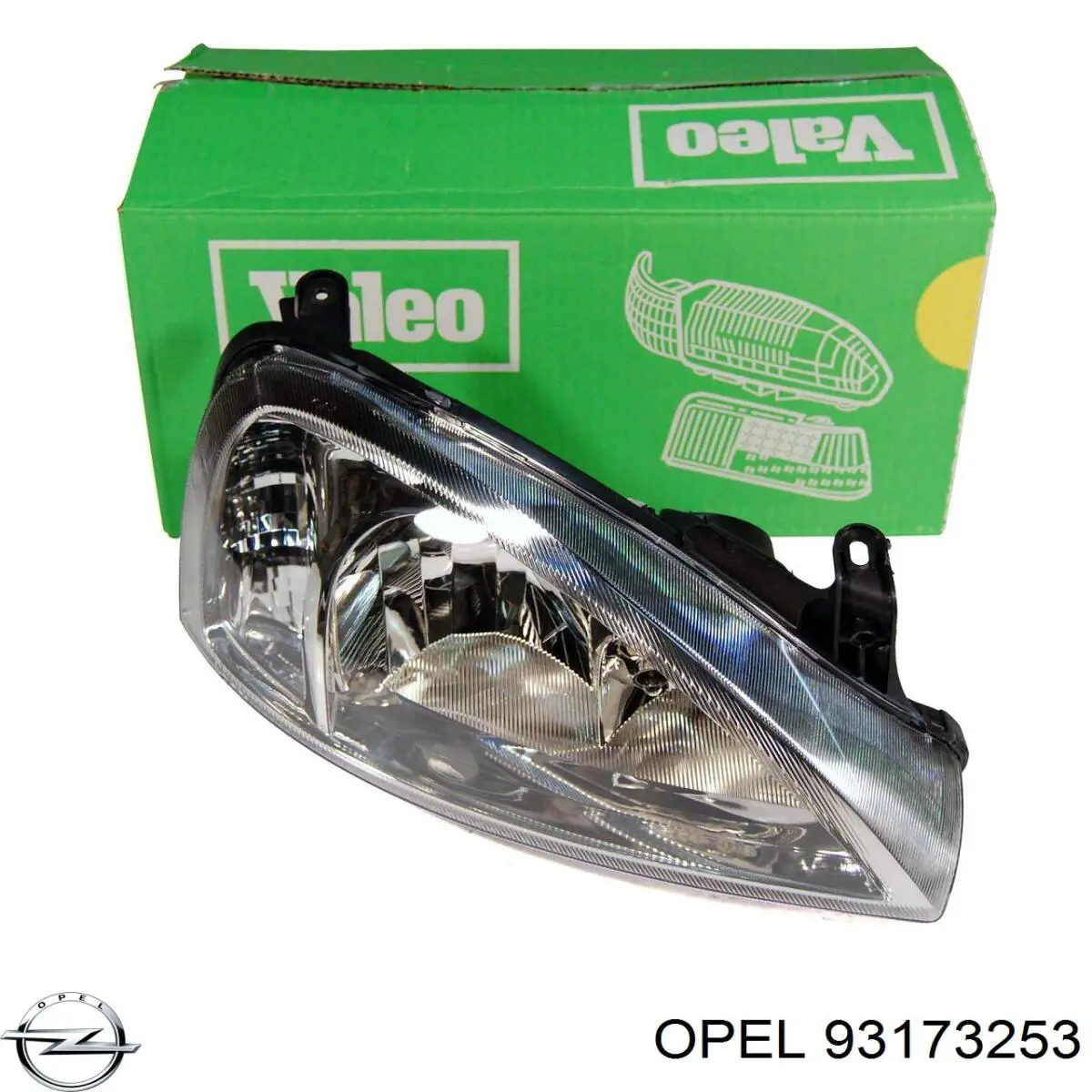 Фара левая Opel 93173253 цена, от 57.26 USD