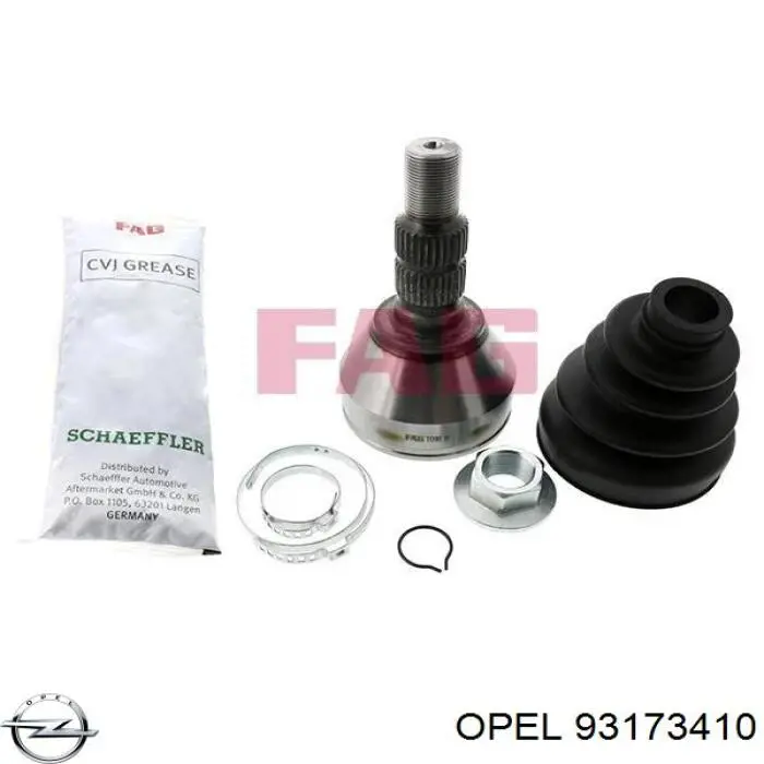 Граната колесная Opel 93173410 цена, от 30.78 USD