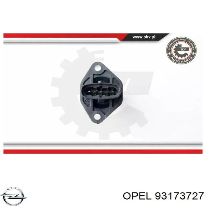 Датчик массового расхода воздуха Opel 93173727 цена, от 44.28 USD