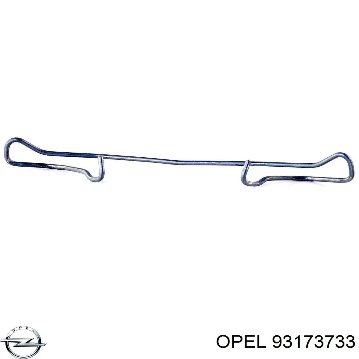 93173733 Opel комплект пружинок крепления дисковых колодок передних