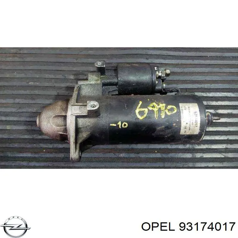 93174017 Opel motor de arranco
