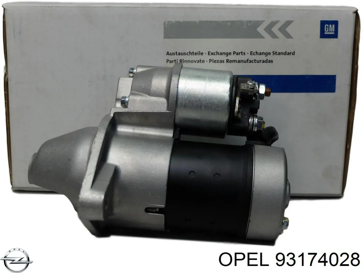 93174028 Opel motor de arranco