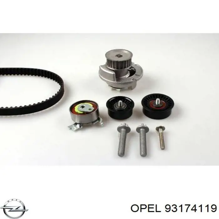 93174119 Opel комплект грм