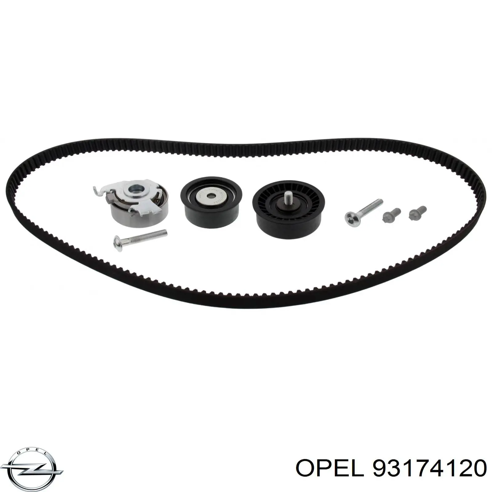 ГРМ ремни, комплект Opel 93174120 цена, от 61.49 USD