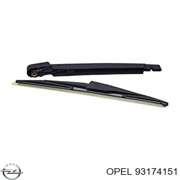 Купить 93174151 Opel Рычаг-поводок стеклоочистителя заднего стекла