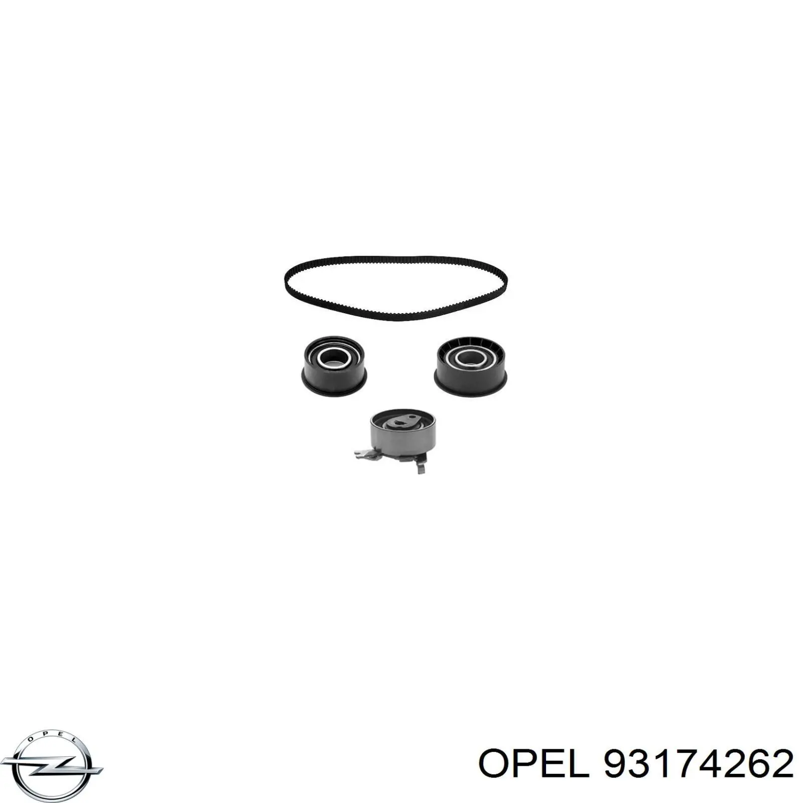 ГРМ ремни, комплект Opel 93174262 цена, от 80.49 USD