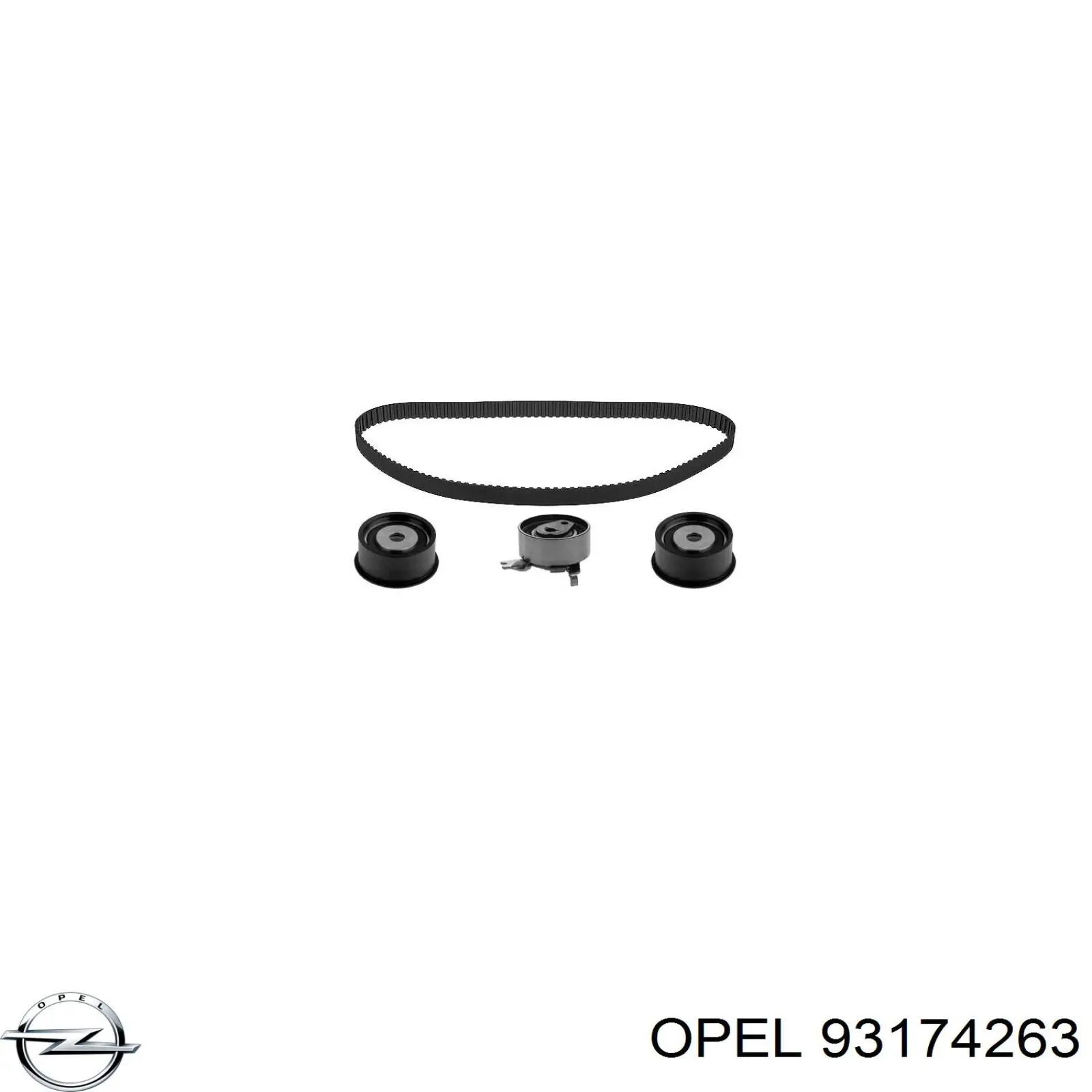 ГРМ ремни, комплект Opel 93174263 цена, от 89.66 USD