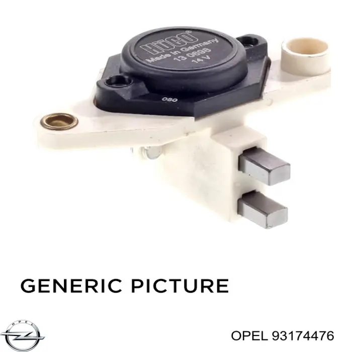 Реле зарядки генератора Opel 93174476 цена, от 21.86 USD