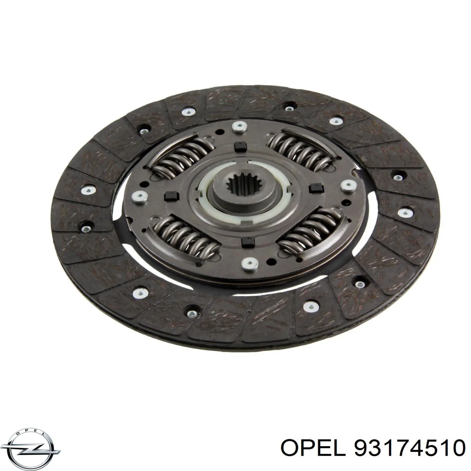 93174510 Opel диск сцепления