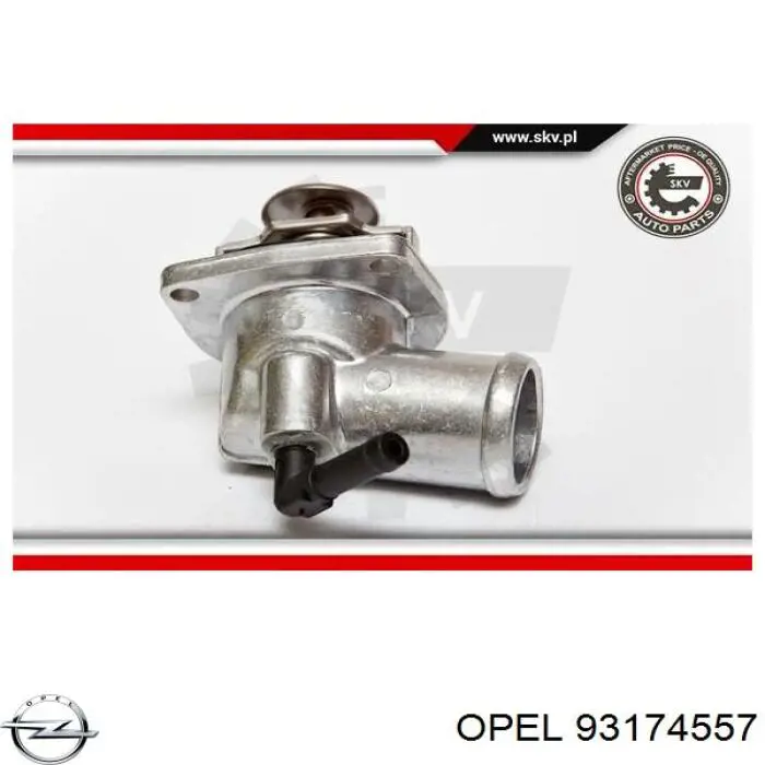 Корпус термостата 93174557 Opel