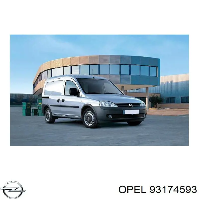93174593 Opel pára-choque dianteiro