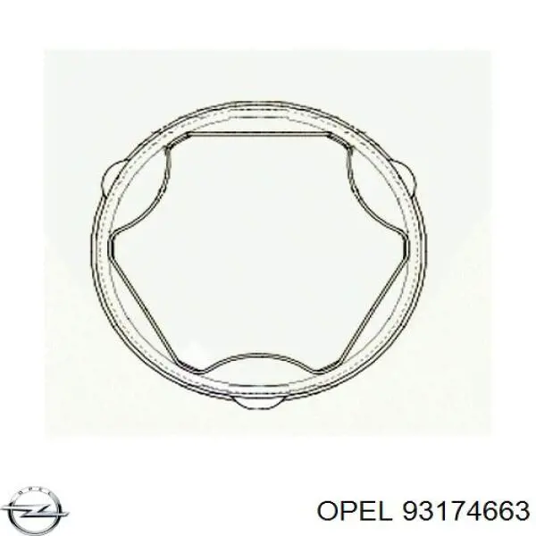  93174663 Opel