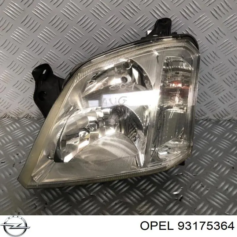 Фара левая Opel 93175364 цена, от 91.50 USD