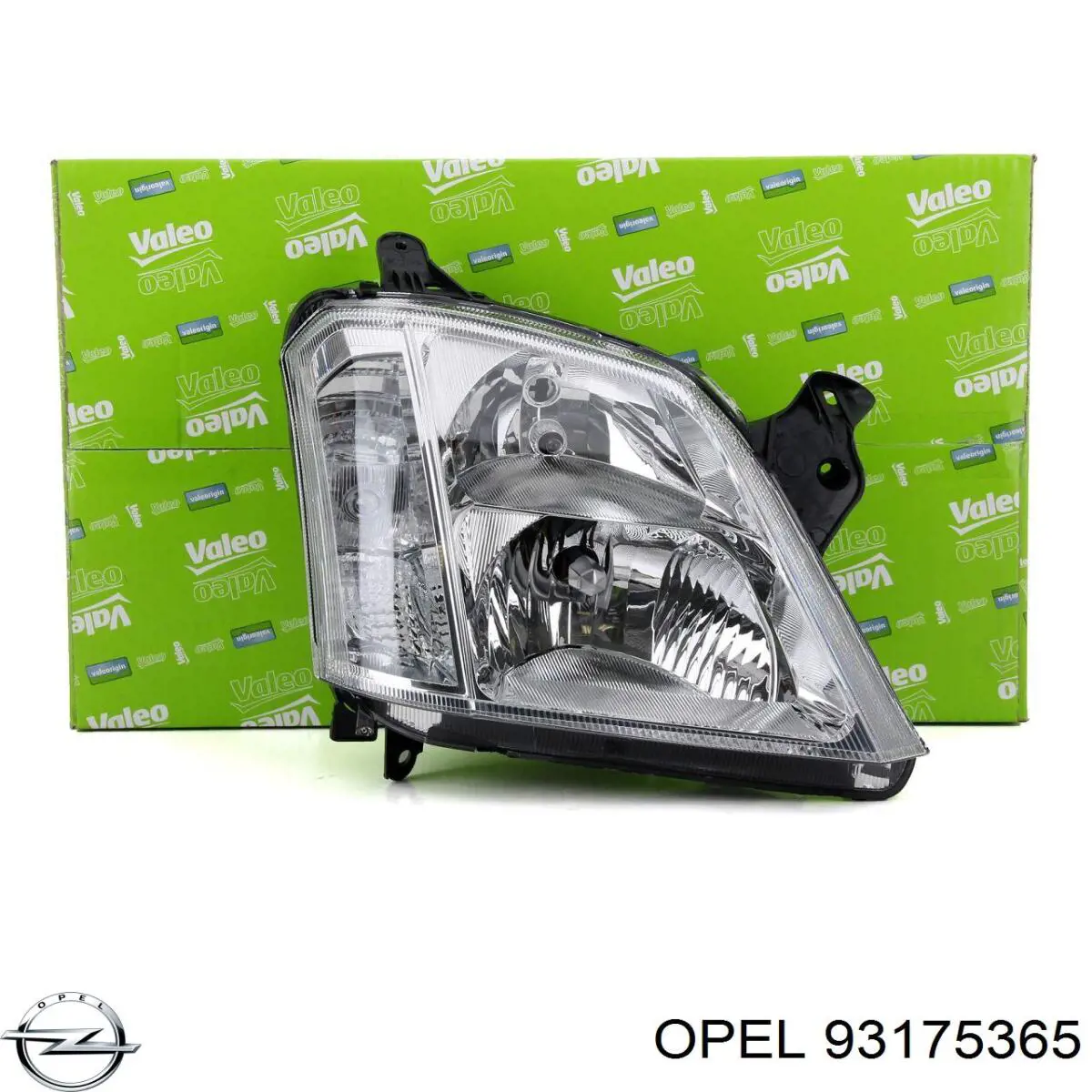 Купить 93175365 Opel Фара основная правая