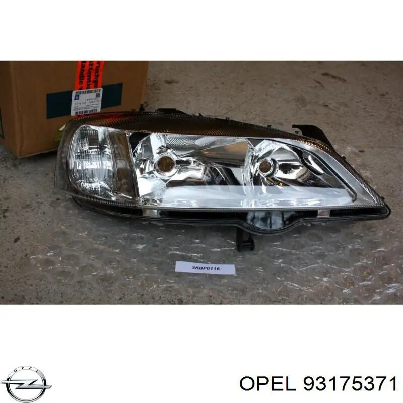 Купить 93175371 Opel Фара основная правая