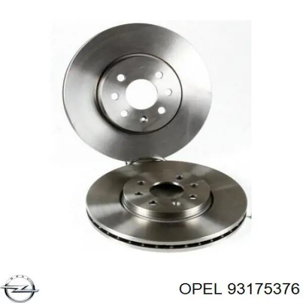 Купить 93175376 Opel Ротор тормозной