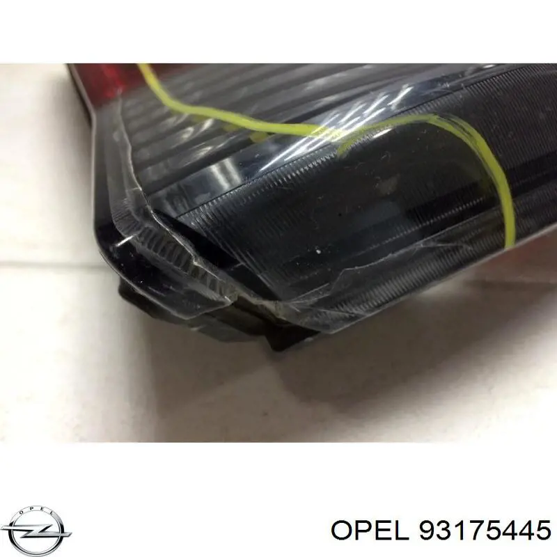 Задняя левая фара Opel 93175445 цена, от 40.54 USD