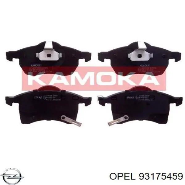 Купить 93175459 Opel Колодки тормозные