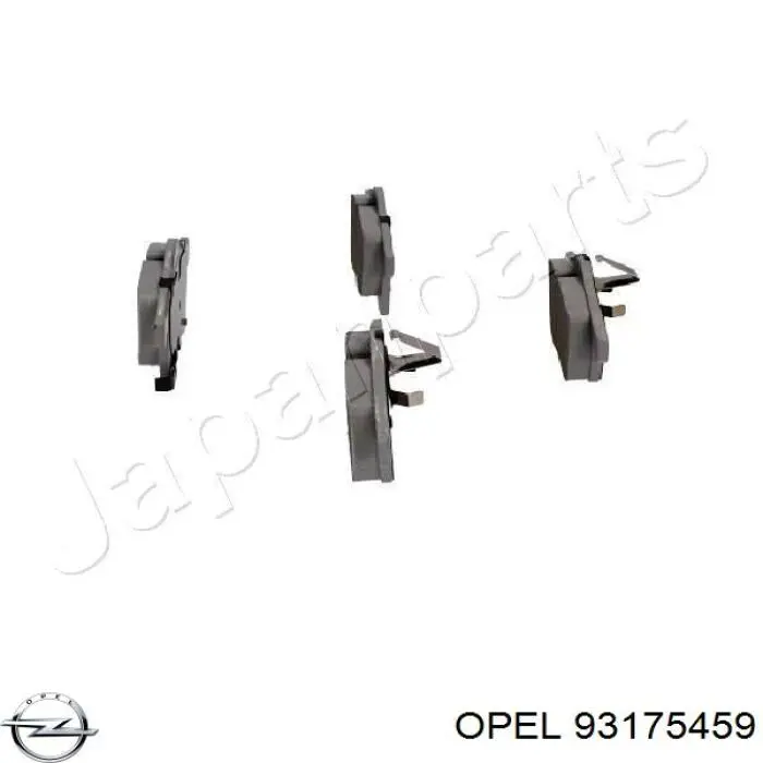 Колодки Opel 93175459 цена, от 22.82 USD