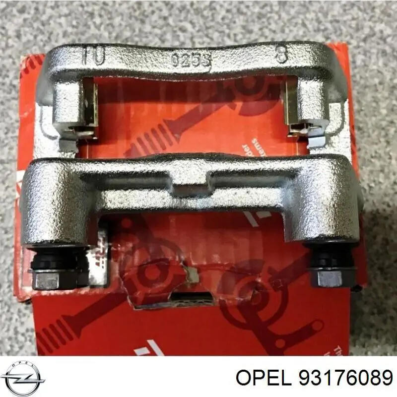 Скоба тормозного суппорта заднего Opel 93176089 цена, от 28.30 USD