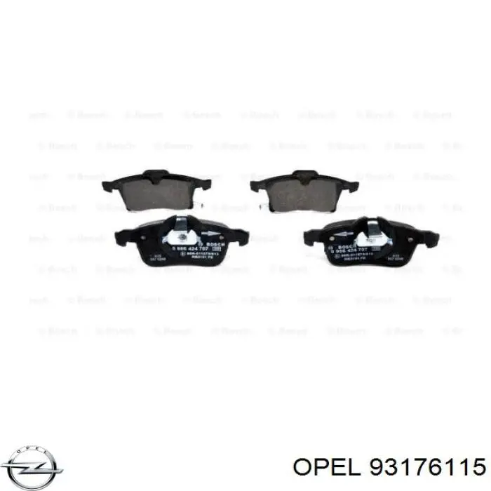 Колодки Opel 93176115 цена, от 27.15 USD
