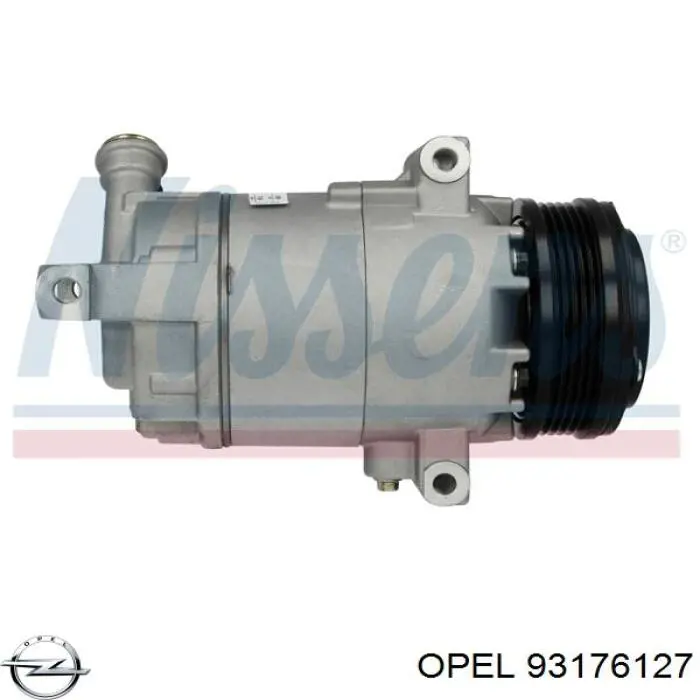 93176127 Opel Компрессор хладагента