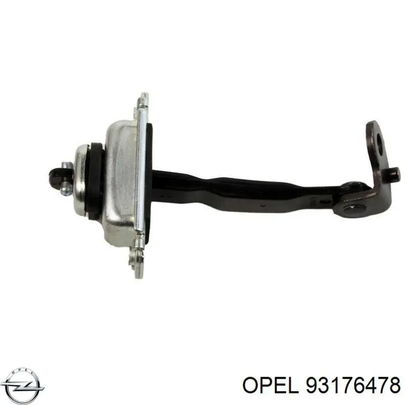 5114277 Opel петля (направляющая бардачка (перчаточного ящика))