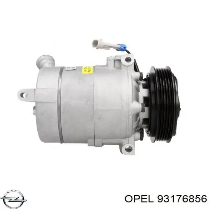 Компрессор системы кондиционирования Opel 93176856 цена, от 196.94 USD