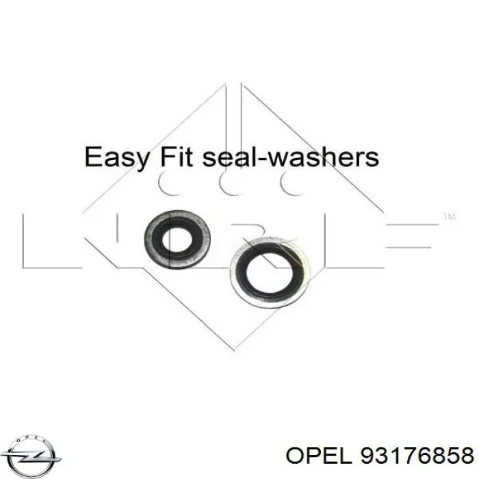 Компрессор системы кондиционирования Opel 93176858 цена, от 84.36 USD